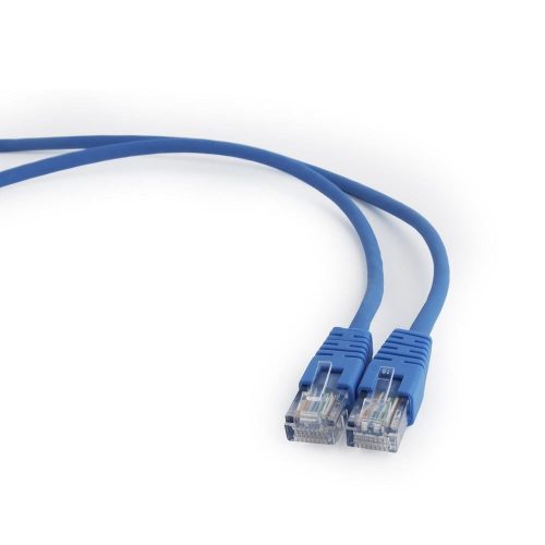 Gembird UTP CAT5e patch kábel 0.5m, kék (PP12-0.5M/B)