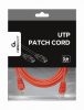 Gembird UTP CAT5e patch kábel 3m, piros (PP12-3M/R)