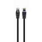 Gembird UTP CAT5e patch kábel 5m, fekete (PP12-5M/BK)