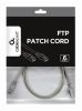 Gembird FTP Cat6 hálózati patch kábel 1m, szürke (PP6-1M)