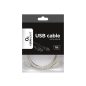 Gembird USB 2.0 AM - mini kábel 1.8m, szürke (CC-USB2-AM5P-6)