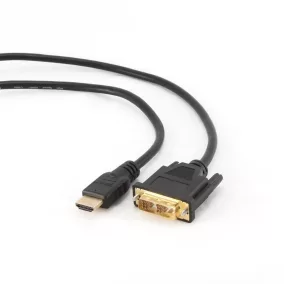   Gembird HDMI - DVI 1.8m átalakító kábel aranyozott (CC-HDMI-DVI-6)