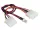 Gembird molex - 3 pin átalakító ventilátorhoz (CC-PSU-5)
