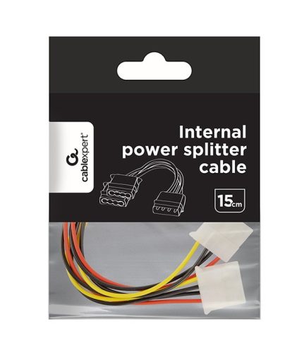 Gembird Y Molex tápelosztó (CC-PSU-1)