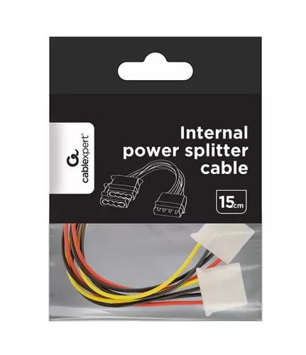 Gembird Y Molex tápelosztó (CC-PSU-1)