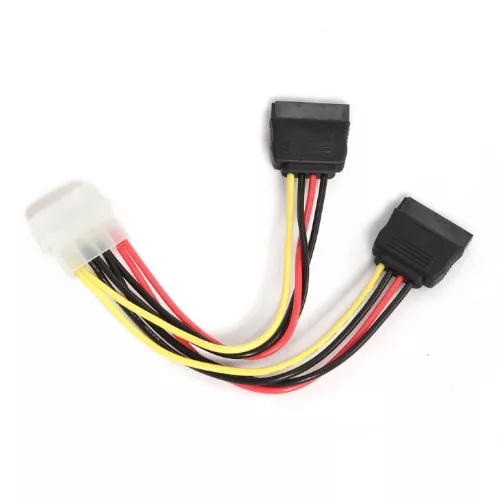 Gembird MOLEX tápkábel - 2x SATA kábel (CC-SATA-PSY)