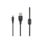 Gembird USB 2.0 A dugó - mini USB 1.8m kábel zajszűrős (CCF-USB2-AM5P-6)