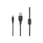  Gembird USB 2.0 A dugó - mini USB 1.8m kábel zajszűrős (CCF-USB2-AM5P-6)