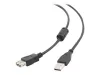 Gembird USB hosszabbító kábel 1.8m ferritmagos (CCF-USB2-AMAF-6)
