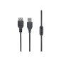 Gembird USB hosszabbító kábel 1.8m ferritmagos (CCF-USB2-AMAF-6)