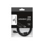Gembird USB hosszabbító kábel 1.8m ferritmagos (CCF-USB2-AMAF-6)