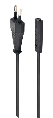 Gembird euro C8 tápkábel, 1.8m (PC-184/2)
