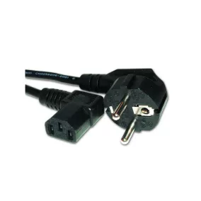   Gembird hálózati PC tápkábel, 90 fokos csatlakozó, 1.8m (PC-186A-VDE)