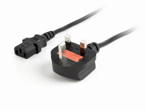 Gembird hálózati PC UK tápkábel, 1.8m (PC-187)