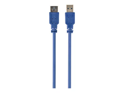 Gembird kábel USB 3.0 AM-AF hosszabbító kábel 1.8m (CCP-USB3-AMAF-6)