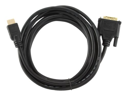 Gembird HDMI - DVI 3m átalakító kábel aranyozott (CC-HDMI-DVI-10)