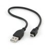 Gembird USB 2.0 AM - mini USB kábel 0.3m (CCP-USB2-AM5P-1)