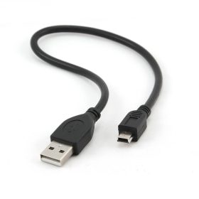 Delock USB 2.0 Kabel Typ A Auf Mini B - Spiralkabel Bis 60 Cm Verlängerbar - Für Handys, Kameras & Mehr