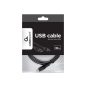 Gembird USB 2.0 AM - mini USB kábel 0.3m (CCP-USB2-AM5P-1)