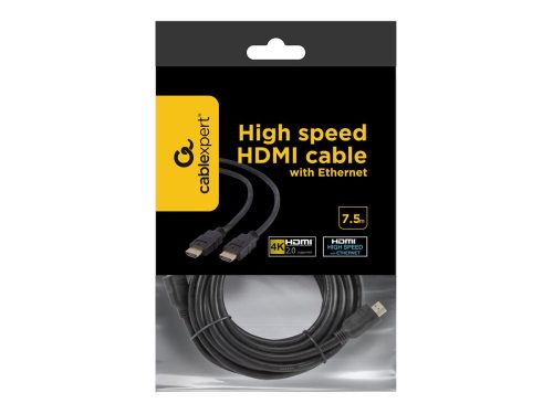 Gembird HDMI kábel 7.5m 1.4 ethernet (CC-HDMI4-7.5M)