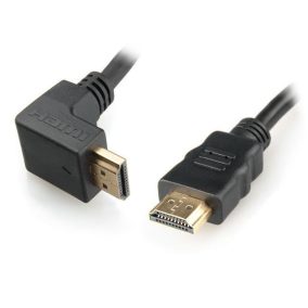 Gembird HDMI könyök kábel 1.8m aranyozott (CC-HDMI490-6)