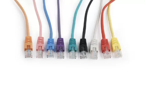 Gembird UTP CAT5e patch kábel 0.5m, narancssárga (PP12-0.5M/O)