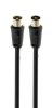Gembird TV antenna kábel apa/anya, 1.8m (CCV-515)
