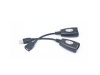 Gembird USB 1.1 aktív hosszabbító kábel AM-LAN-AF, max. 30m (UAE-30M)
