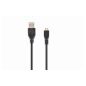 Gembird micro USB kábel 0.3m (CCP-MUSB2-AMBM-0.3M)