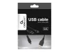 Gembird micro USB kábel 0.3m (CCP-MUSB2-AMBM-0.3M)