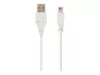 Gembird USB 2.0 AM - mini kábel 0.9m, szürke (CC-USB2-AM5P-3)