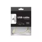   Gembird USB 2.0 AM - mini kábel 0.9m, szürke (CC-USB2-AM5P-3)