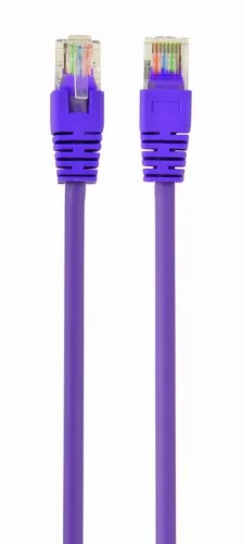 Gembird UTP CAT5e RJ45 patch kábel, 0.25m, ibolya (PP12-0.25M/V)