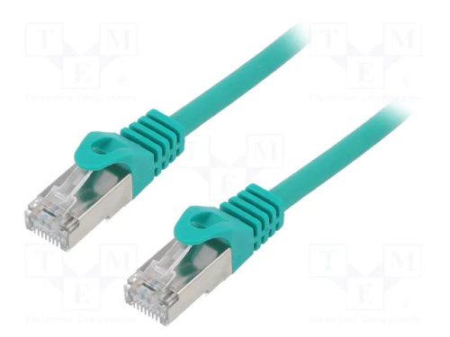 Gembird FTP Cat6 hálózati patch kábel 1m, zöld (PP6-1M/G)