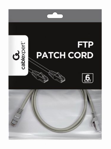 Gembird FTP Cat6 hálózati patch kábel 1m, zöld (PP6-1M/G)