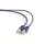 Gembird UTP CAT5e RJ45 patch kábel, 0.5m, ibolya (PP12-0.5M/V)