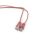 Gembird UTP CAT5e RJ45 patch kábel, 2m, rózsaszín (PP12-2M/RO)