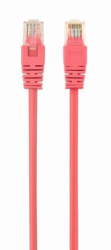 Gembird UTP CAT5e RJ45 patch kábel, 2m, rózsaszín (PP12-2M/RO)