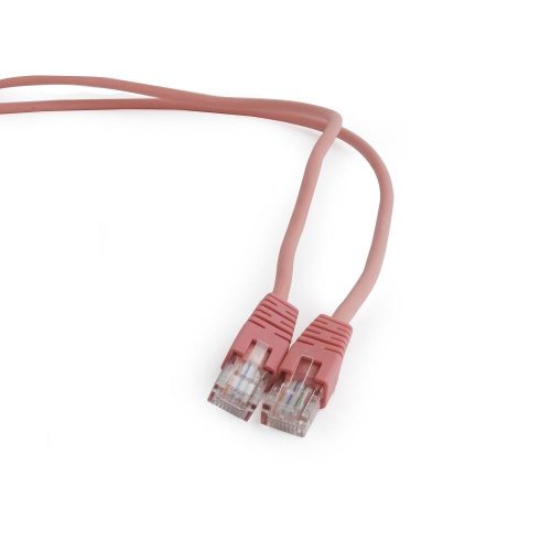 Gembird UTP CAT5e RJ45 patch kábel, 3m, rózsaszín (PP12-3M/RO)