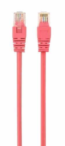 Gembird UTP CAT5e RJ45 patch kábel, 5m, rózsaszín (PP12-5M/RO)