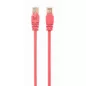 Gembird UTP CAT5e RJ45 patch kábel, 5m, rózsaszín (PP12-5M/RO)