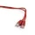 Gembird UTP CAT5e patch kábel 0.25m, piros (PP12-0.25M/R)