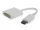 Gembird Displayport 1.1 apa - DVI-D anya adapter, fehér (A-DPM-DVIF-002-W)