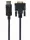 Gembird Displayport 1.1 - DVI-D 24+1 kábel 1.8m (CC-DPM-DVIM-6)
