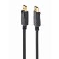 Gembird Displayport v1.2 kábel 1.8m aranyozott (CC-DP2-6)