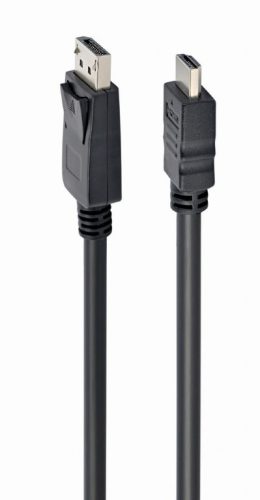 Gembird Displayport 1.1 - HDMI kábel 1m (CC-DP-HDMI-1M)