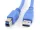 Gembird Cable USB 3.0 AM-BM 0.5m, kék (CCP-USB3-AMBM-0.5M)