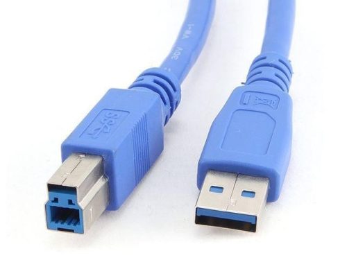 Gembird Cable USB 3.0 AM-BM 0.5m, kék (CCP-USB3-AMBM-0.5M)