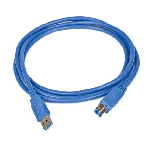 Gembird Cable USB 3.0 AM-BM 0.5m, kék (CCP-USB3-AMBM-0.5M)