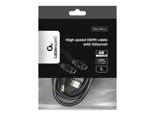 Gembird HDMI kábel 1m aranyozott 1.4 Ethernet (CC-HDMI4L-1M)